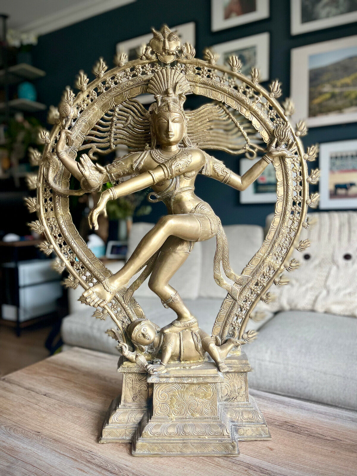 Master Large Statue Shiva Nataraja Dancing 35\