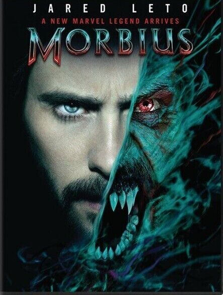 Morbius (DVD, 2022) NEW SEALED PRE-ORDER FOR 06/17/2022