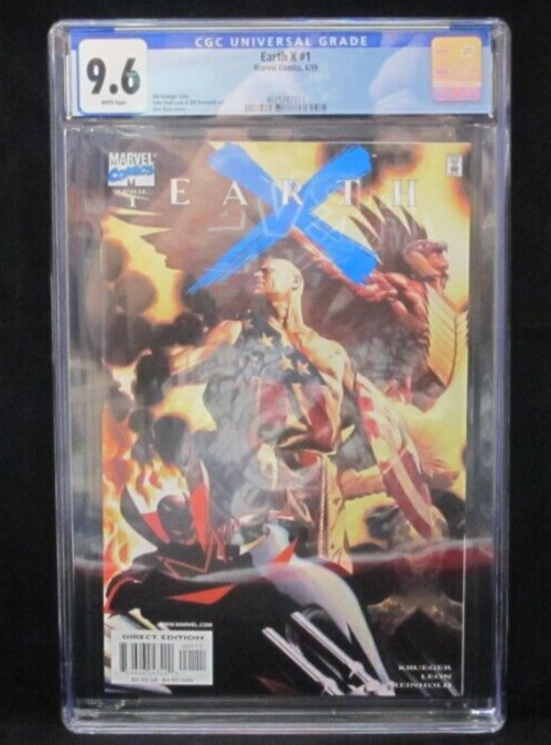 Earth X #1 CGC 9.6 Alex Ross Cover 1999 Marvel Comics