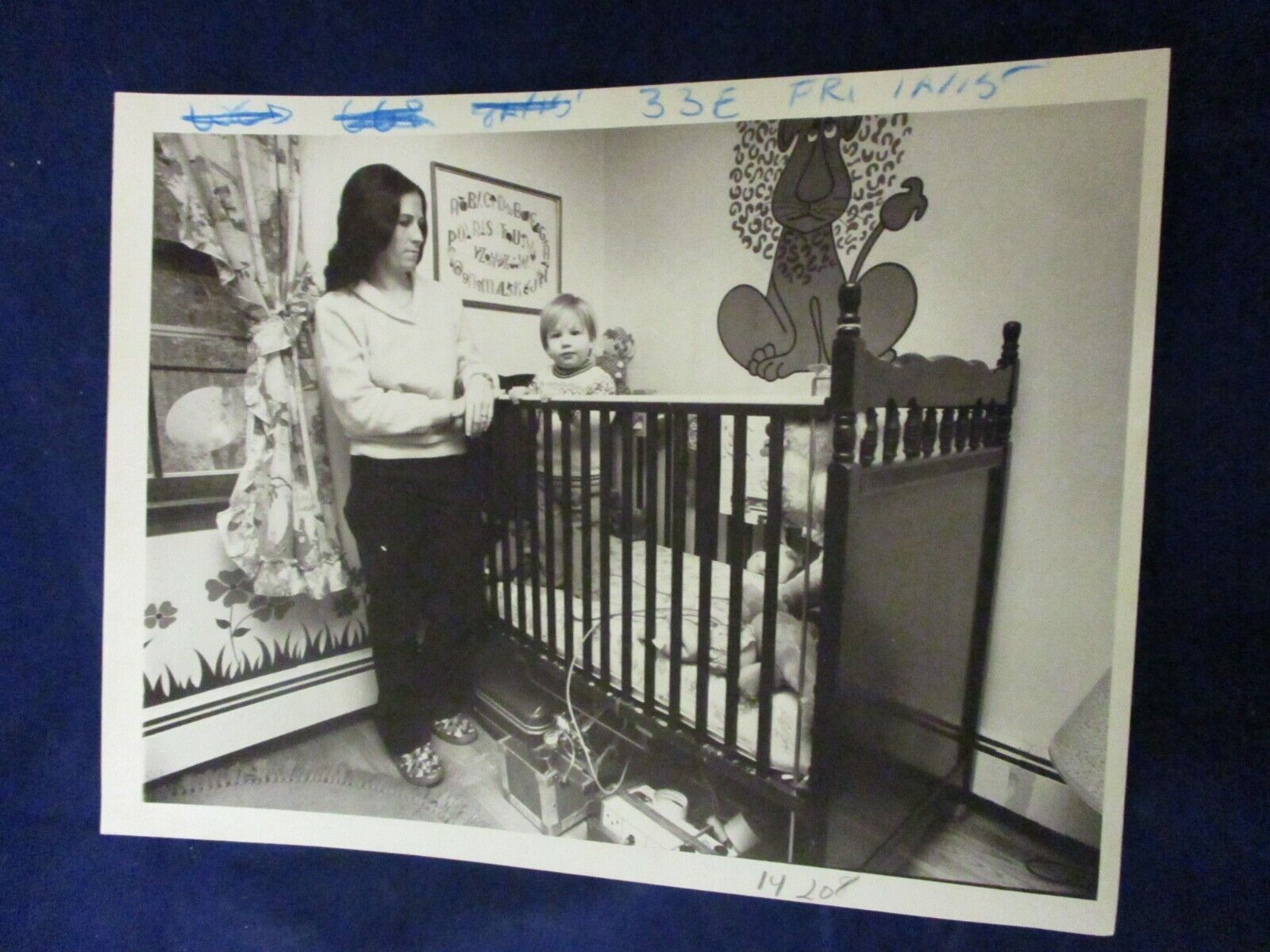 1982 Tommy Cudak sudden infant death syndrome victim #2 Glossy Press Photo