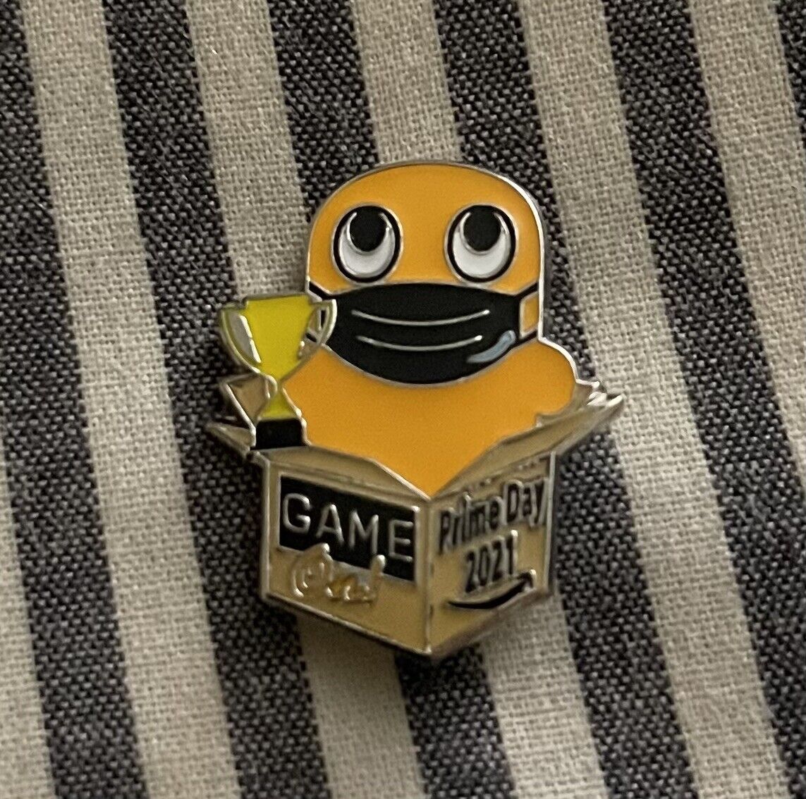 Amazon Employee Peccy Game On Prime Day Pins (NEW) (  )