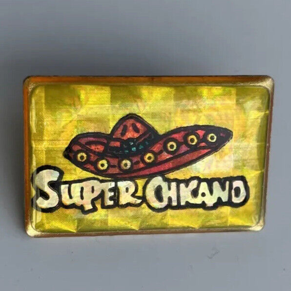 Super Chicano Sombrero Mexican American Culture Hispanic Humor Vtg Hat Lapel Pin