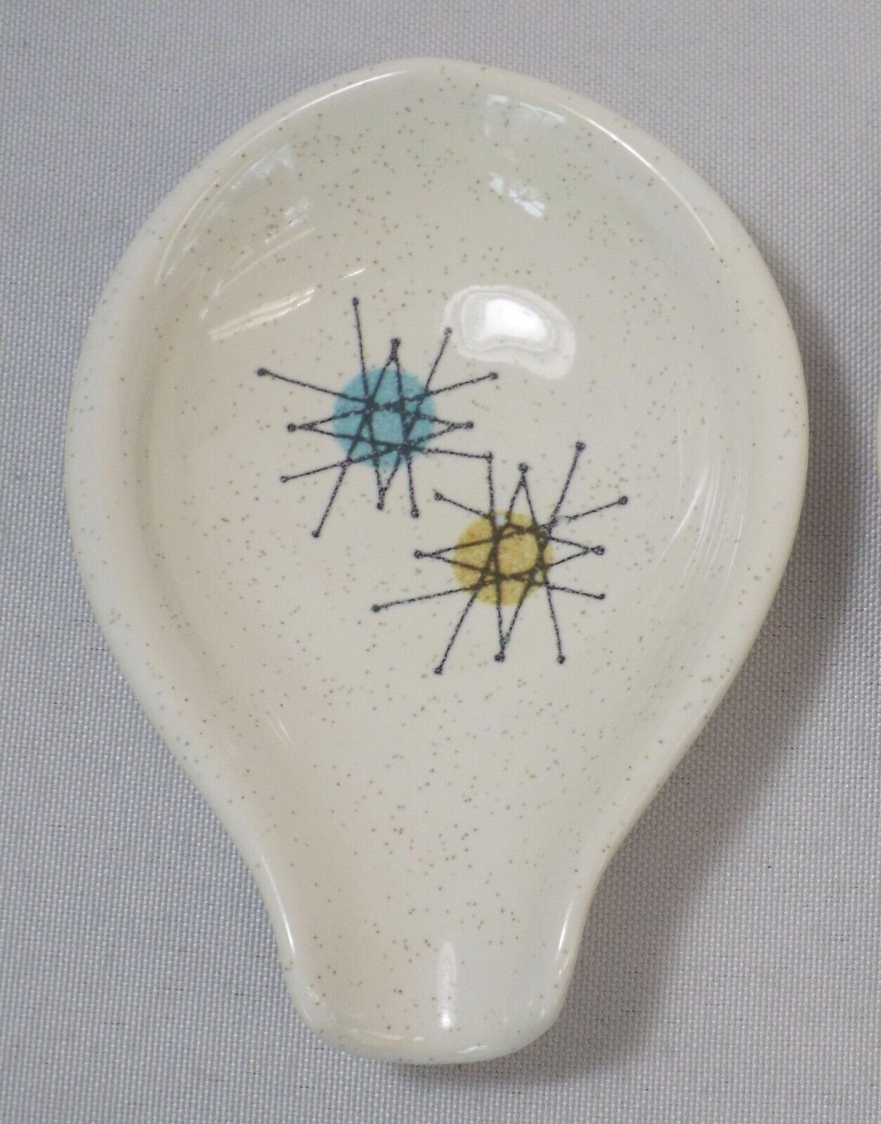Vintage Franciscan STARBURST Spoon Rest 11 Available PERFECT Atomic California