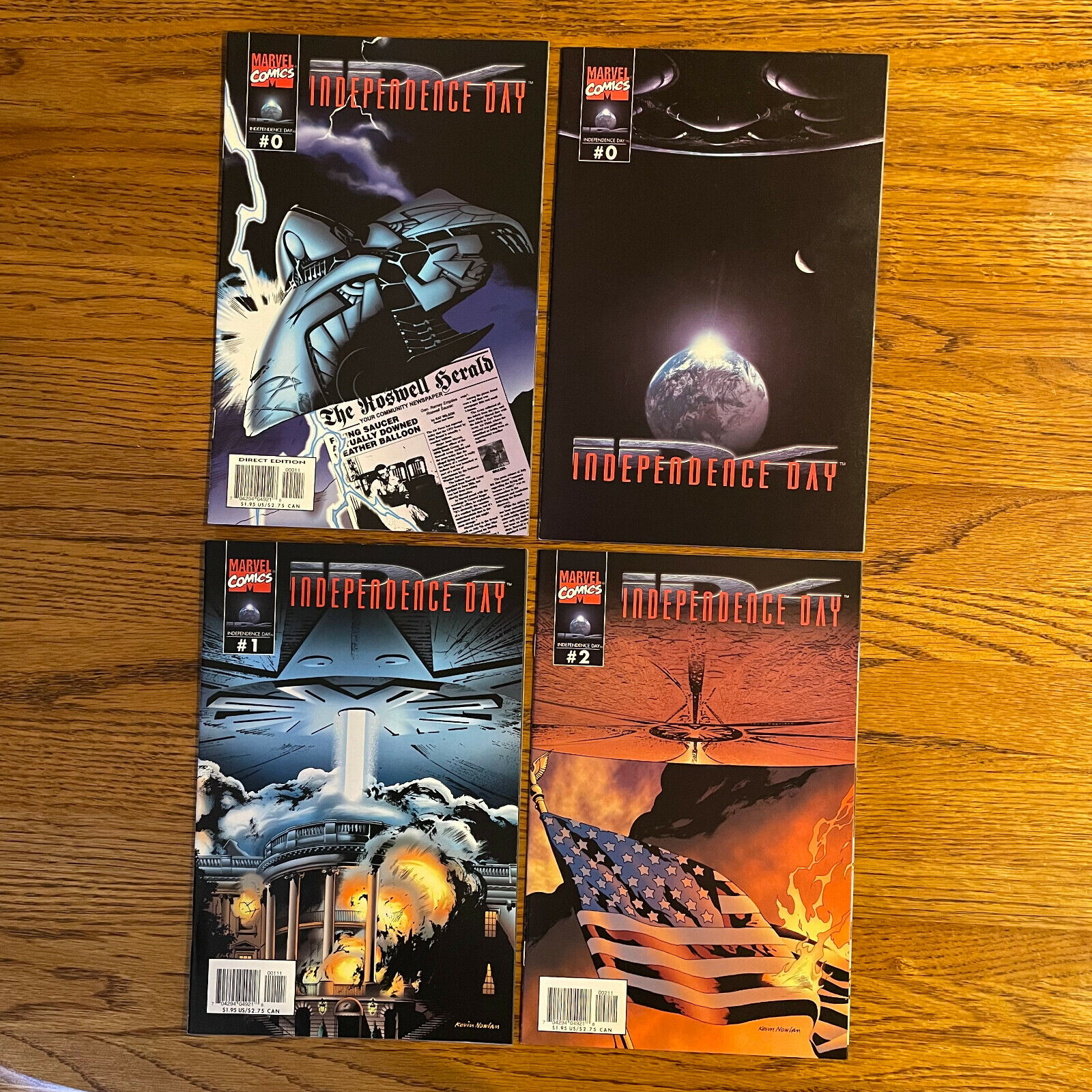 ID4: Independence Day Marvel Comics 0-2 Full Set