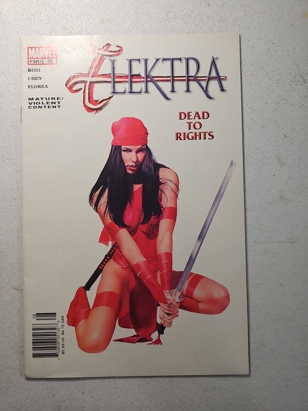 Elektra Vol 2 #28  Marvel Comics 2003 Bagged And Boarded