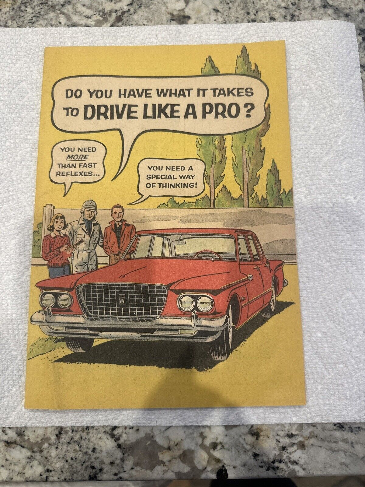 Do You Have What It Takes to Drive Like a Pro? 1962
