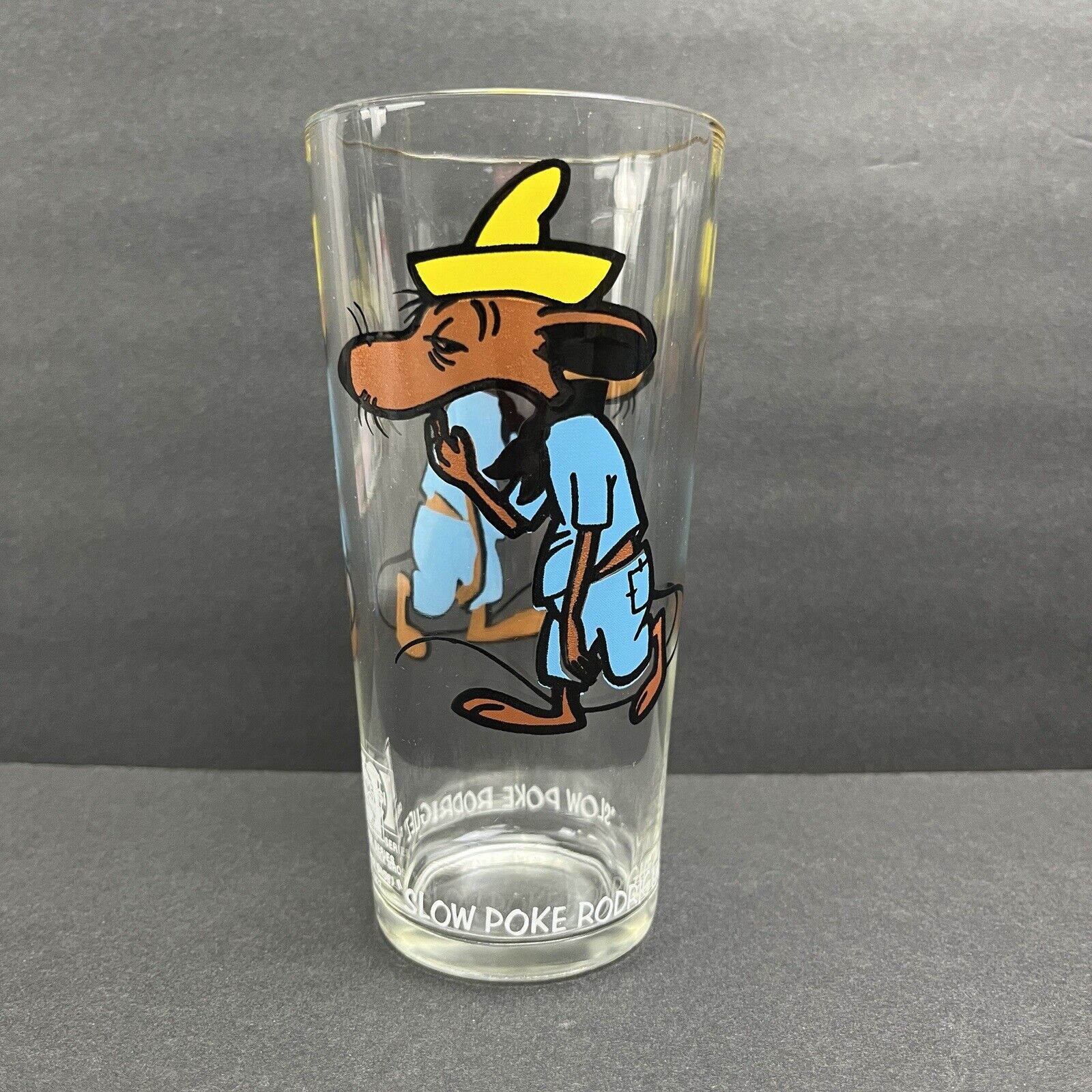 Vintage Slow Poke Rodriguez Pepsi Collector Glass Looney Tunes Warner Bros 1973