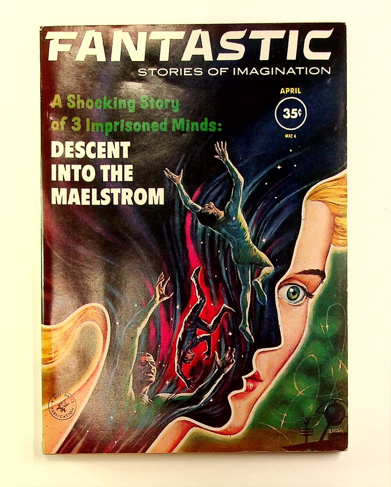 Fantastic Vol. 10 #4 VF- 7.5 1961