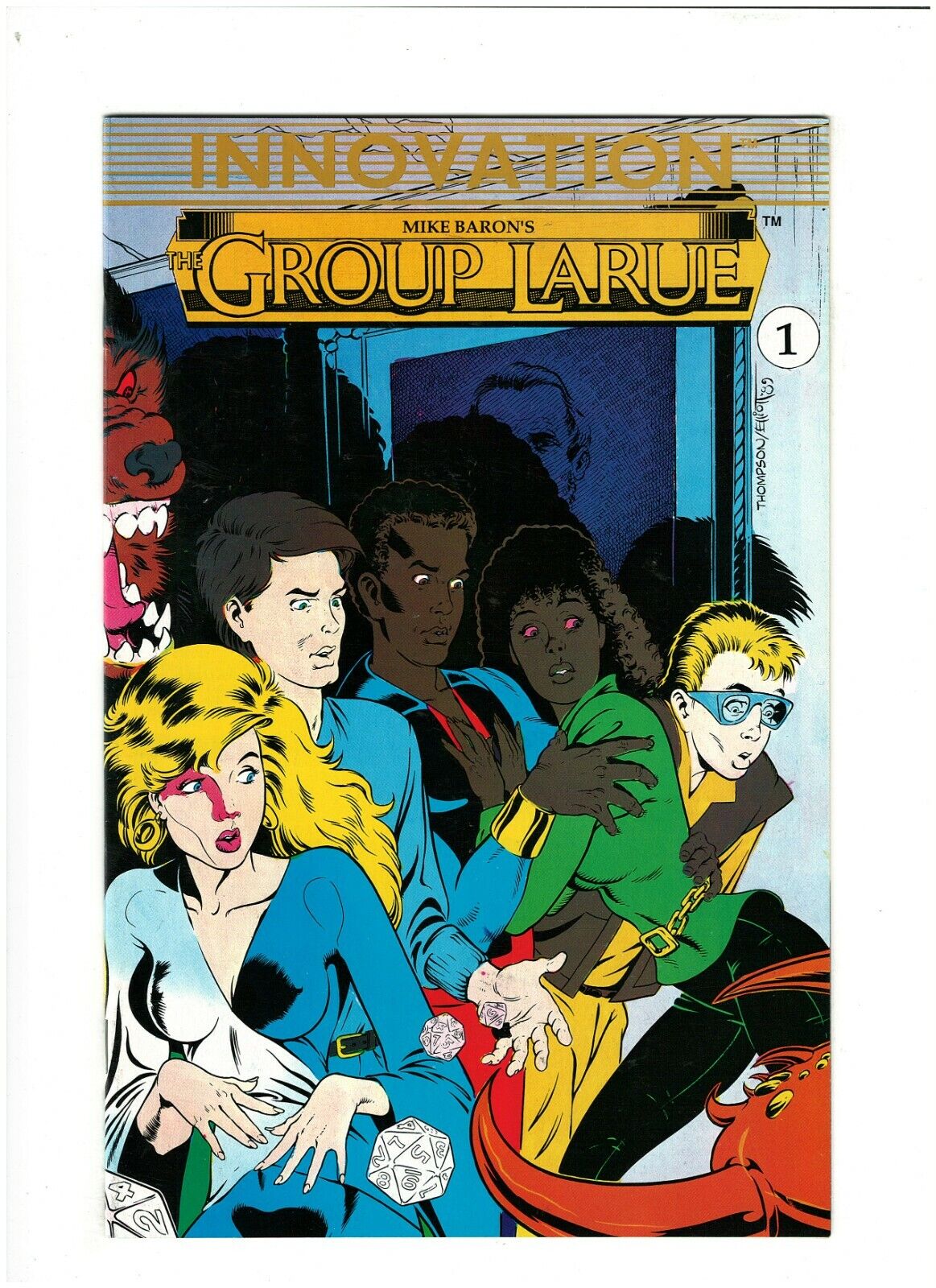 Mike Baron\'s The Group Larue #1 VF+ 8.5 Innovation Comics 1989