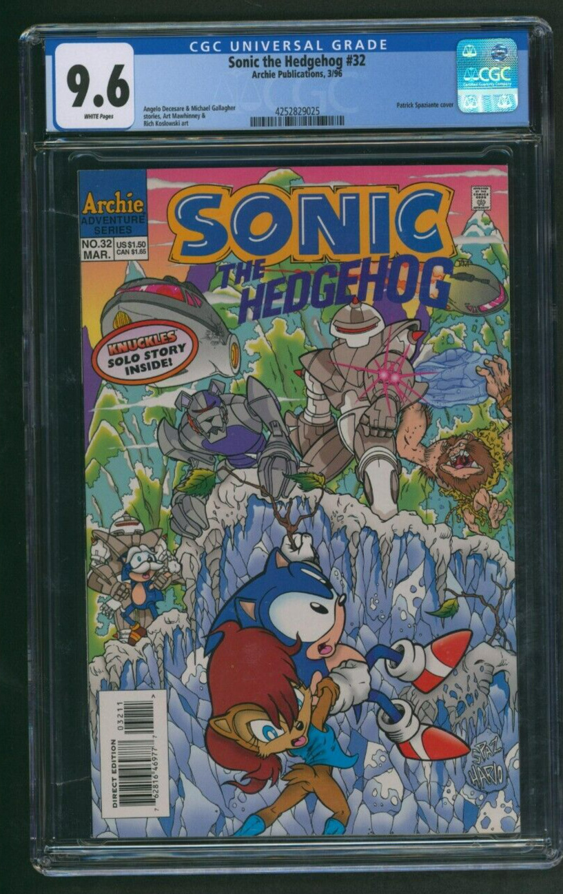 Sonic the Hedgehog #32 CGC 9.6