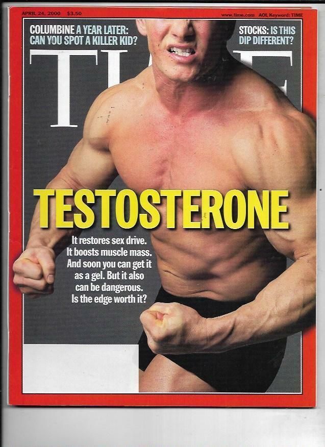 Time Magazine April 24, 2000-Testosterone Restores Sex Drive, Boosts Muscle Mass
