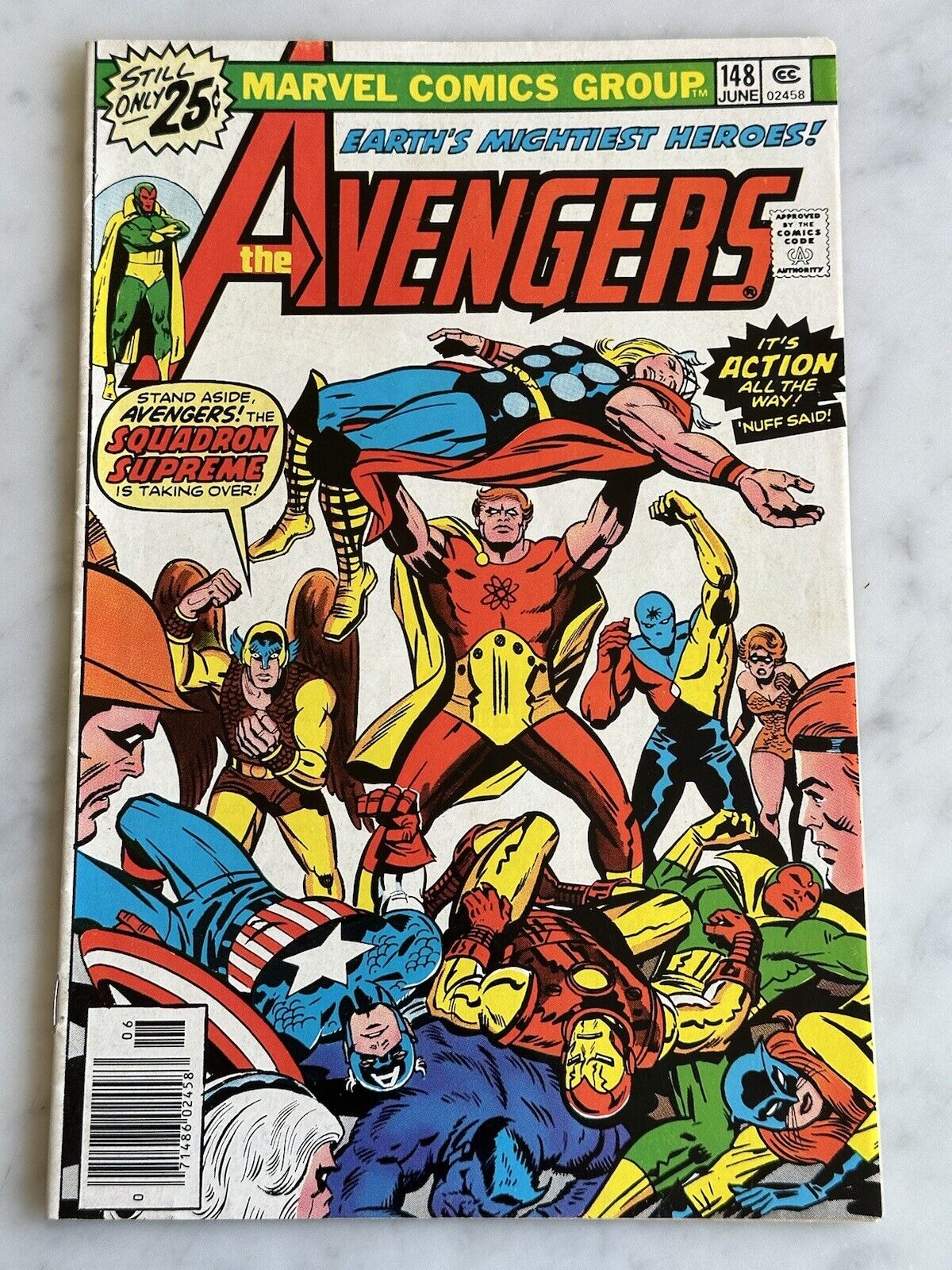Avengers #148 F/VF 7.0 - Buy 3 for  (Marvel, 1976)