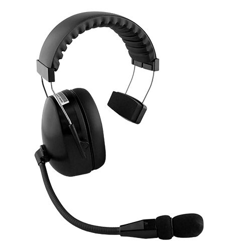 Padded Headset for Vocollect T2, T2X, T5, SR20T, A500 w/ Adjustable Mic