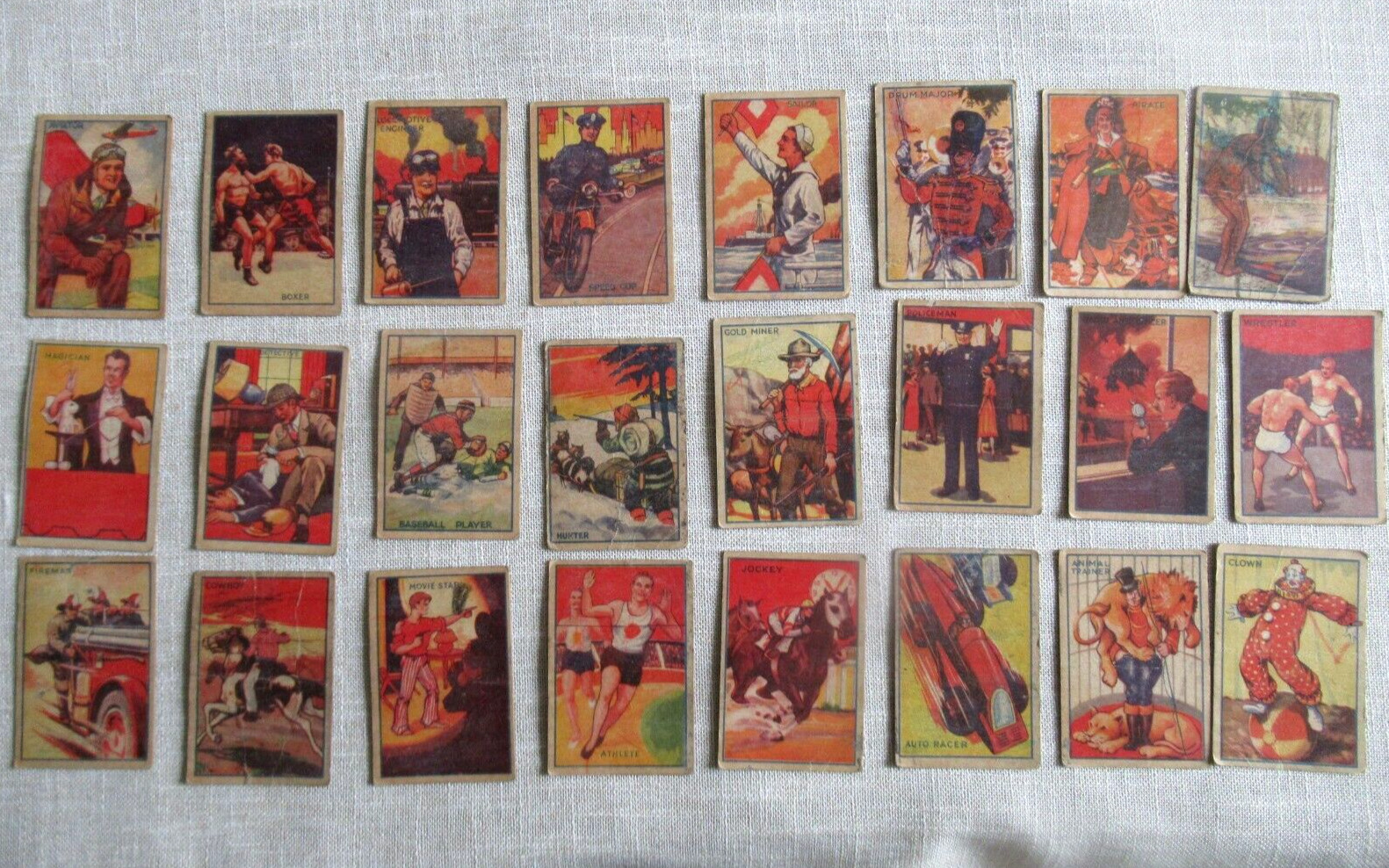 I'M GOING TO BE  non sport cards 1938-complete set 24/25 rare find NO card #4