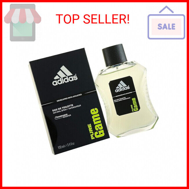 Adidas Pure Game by Adidas Eau De Toilette Spray 3.4 oz -100% Authentic for Men