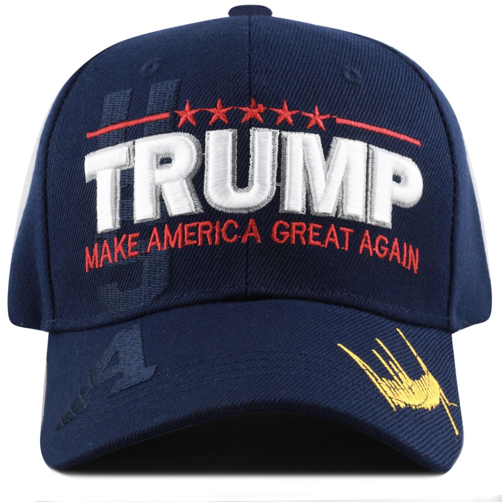 The Hat Depot Exclusive Trump Hat  Make America Great Again-Navy