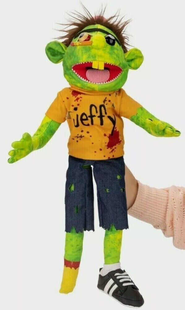 Zombie Jeffy Puppet Full Size Mario Logan Plush toys