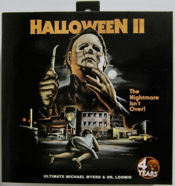 NECA Halloween 2 Michael Myers & Dr. Loomis Figure NECA HALLOWEEN II ULTIMATE