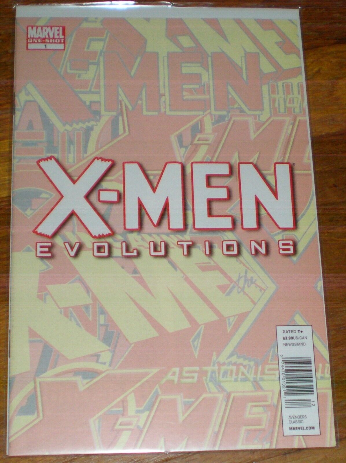 MARVEL COMIC ONE SHOT # 1 NEWSSTAND ISSUE X-MEN  EVOLUTIONS