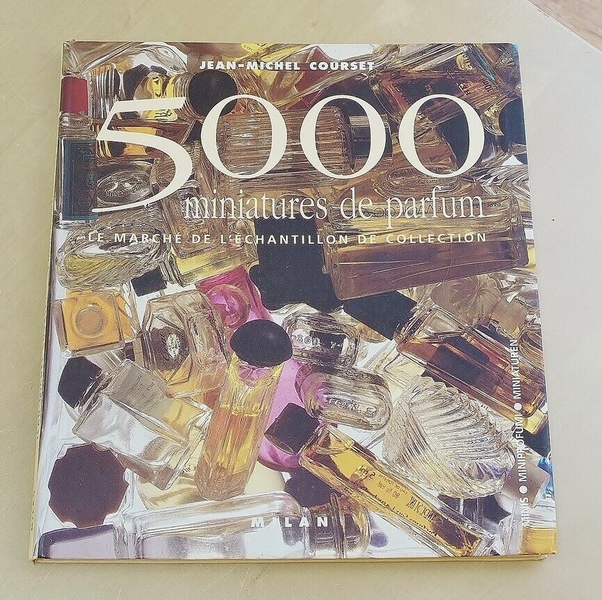 * 5000 MINIATURES DE PARFUM * JEAN-MICHEL COURSET * Rare PERFUME MINIATURES BOOK