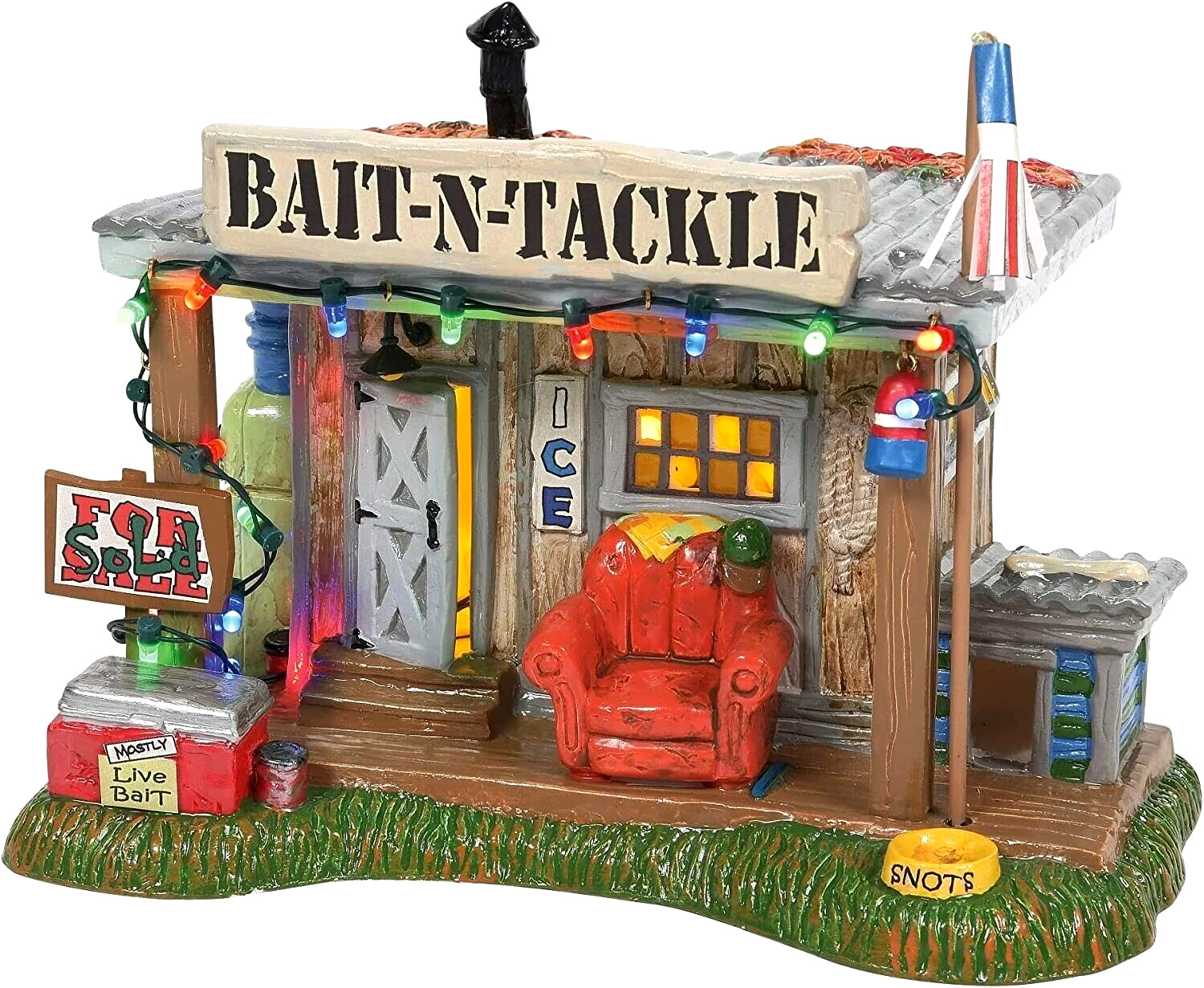 Selling the Bait Shop Department 56 Christmas Vacation Snow Village 6011426 Z