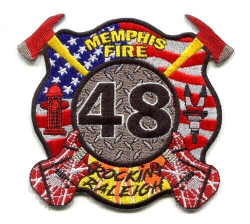 Memphis Fire Department Station 48 Patch Tennessee TN