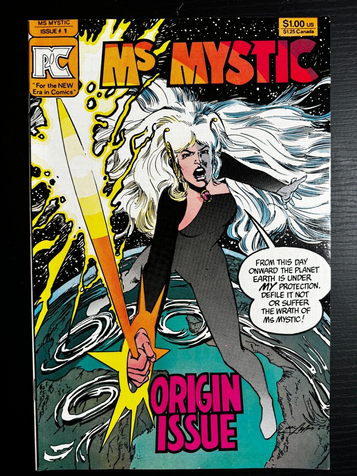 Ms Mystic #1 (Pacific Comics 1982) Comic Book