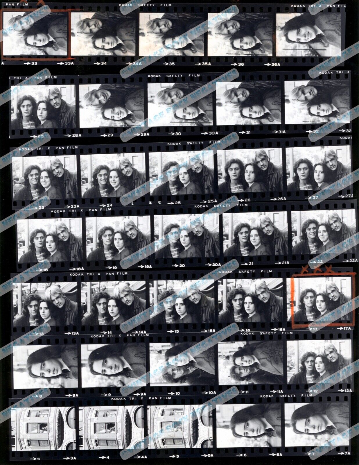 Unseen Laura Nyro 1971 David Gahr Modern Pro Pigment Contact Print (11\