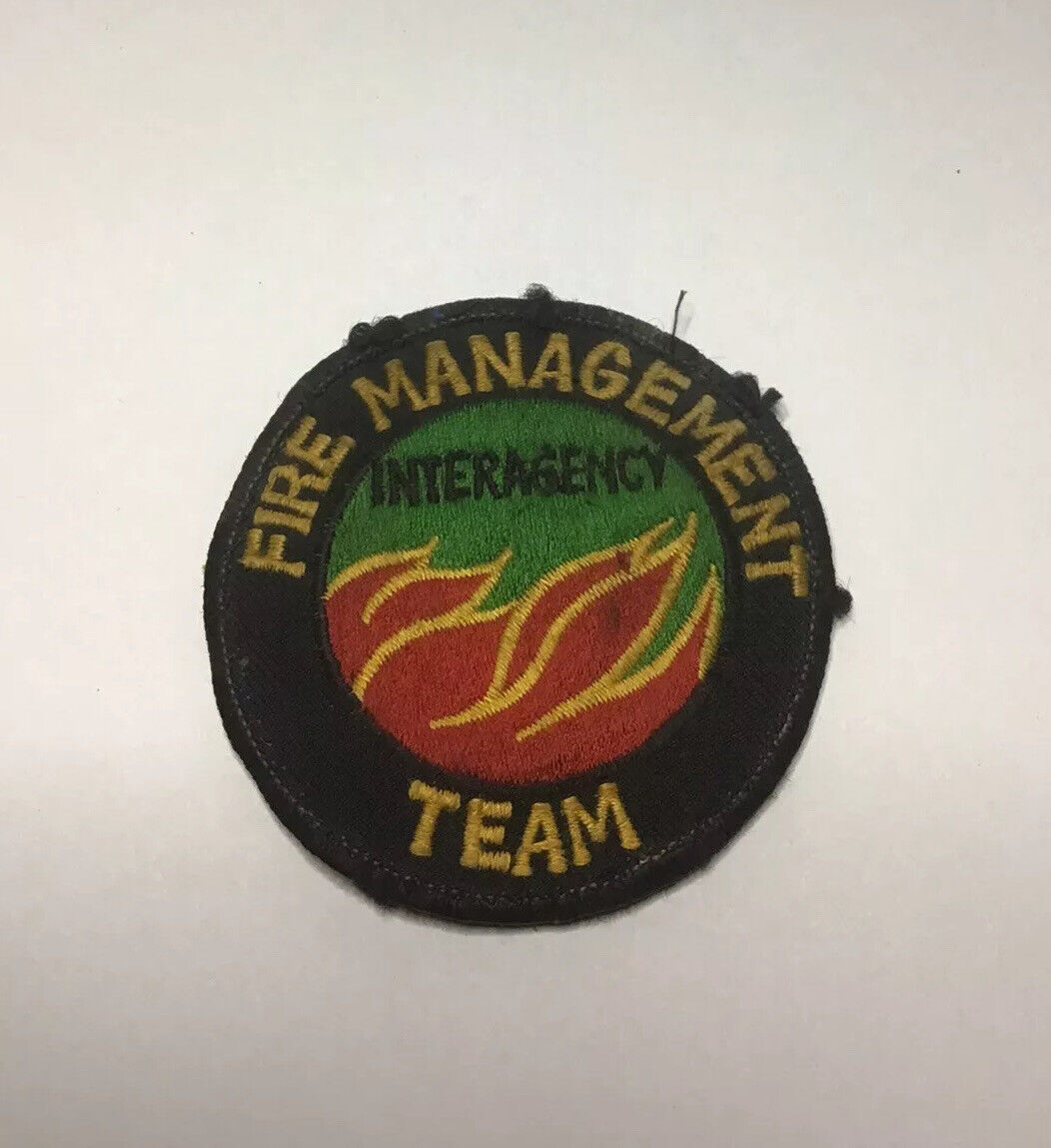 🧯Old Federal Forest Service USFS BLM BIA Interagency Patch Fire Management Team