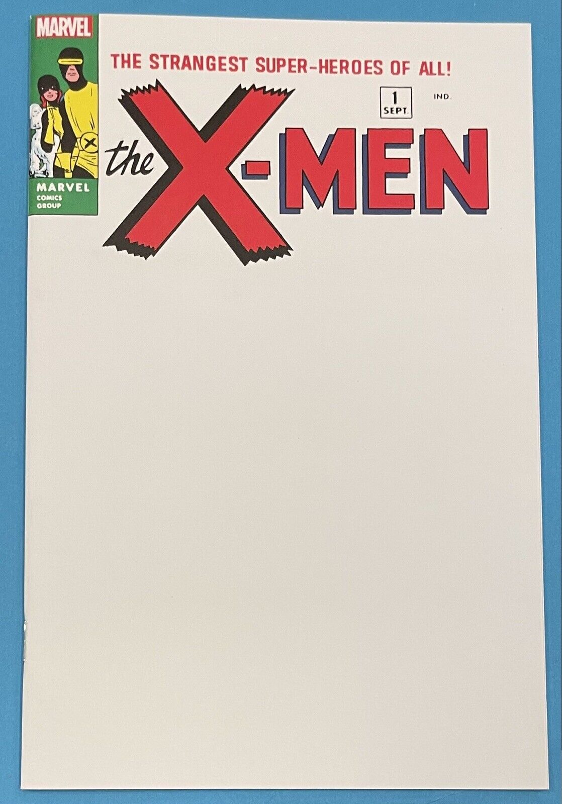 🔥✖️ X-MEN 1963 #1 FACSIMILE EDITION 616 Comics Exclusive Blank Variant