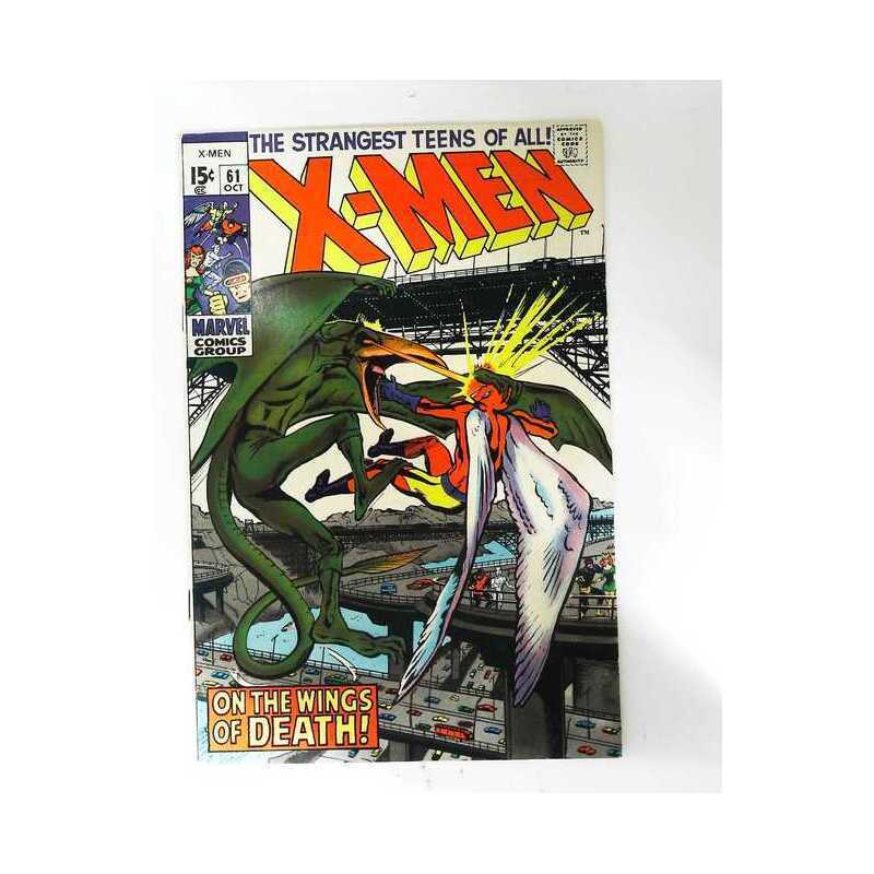 X-Men (1963 series) #61 in Very Fine minus condition. Marvel comics [k.