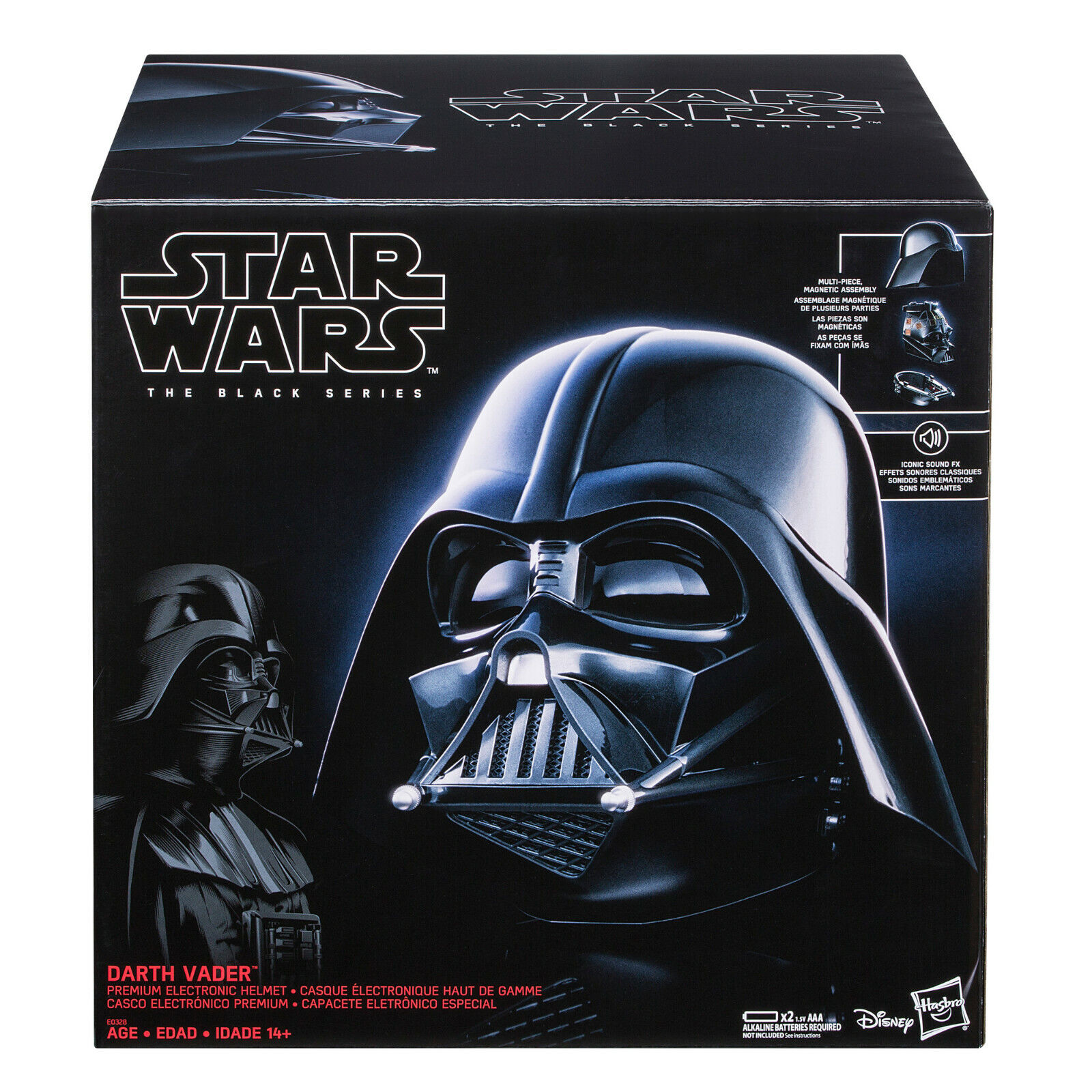Star Wars The Black Series Darth Vader Premium Electronic Helmet—NEW