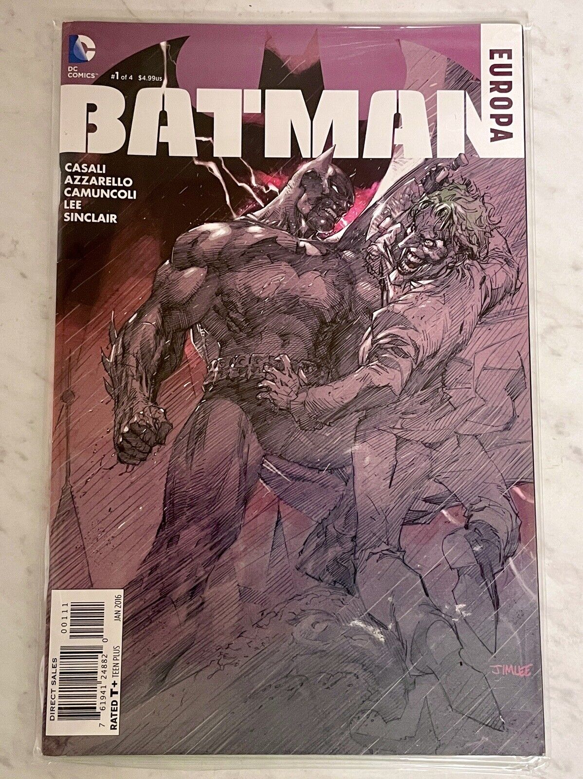 Batman: Europa #1 [of 4] (2016) Berlin Featuring The Joker — DC Comic Book