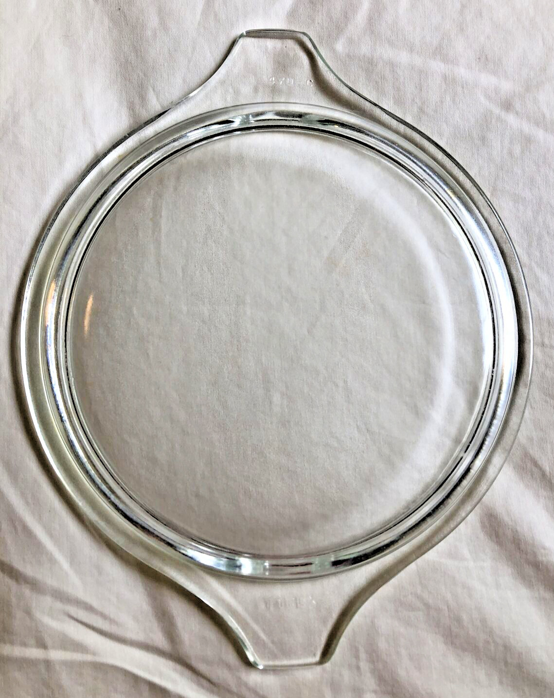 Vintage Pyrex Replacement Glass Lid 21-470-C Lid Only Clear Casserole