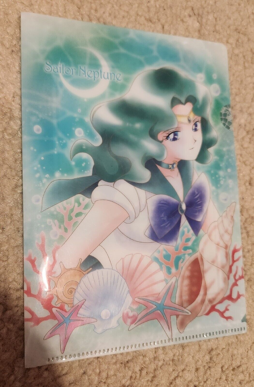 Sailor Moon Mini Clear File Collection NEPTUNE 