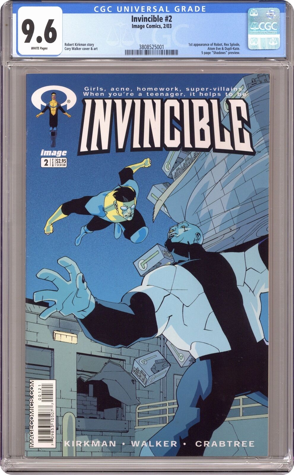Invincible #2 CGC 9.6 2003 3808525001