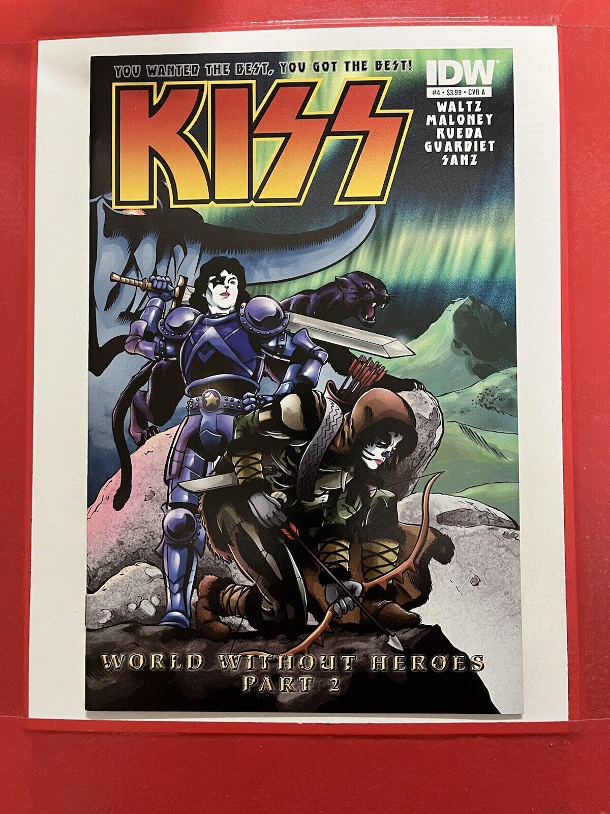 KISS #4 A VARIANT WORLD WITHOUT HEROES PART 2 2012 IDW | Combined Shipping