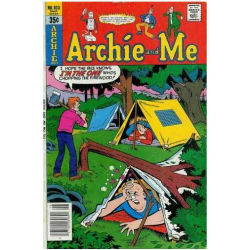 Archie and Me #103 in Fine + condition. Archie comics [h,