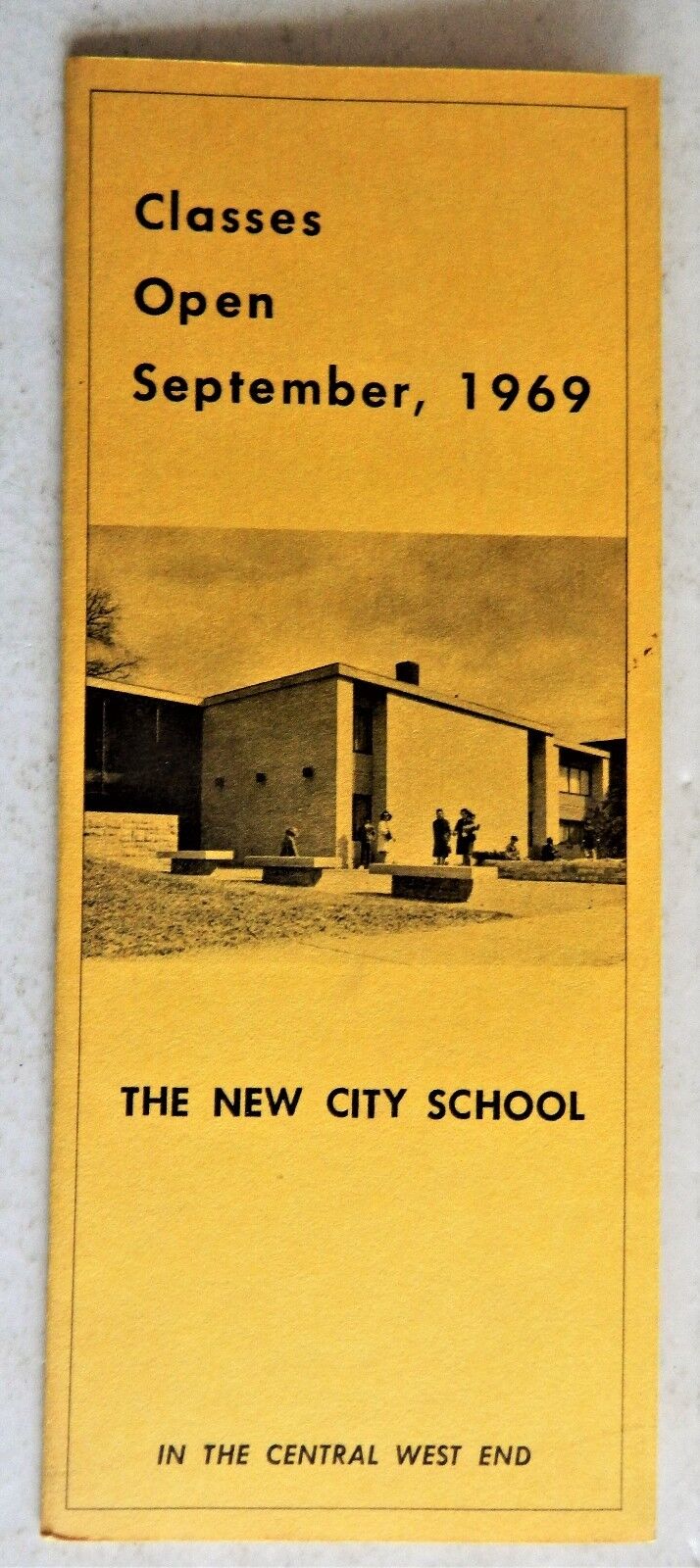 St Louis MO New City School 1969 Grand Opening 1969 Brochure CWE First Year