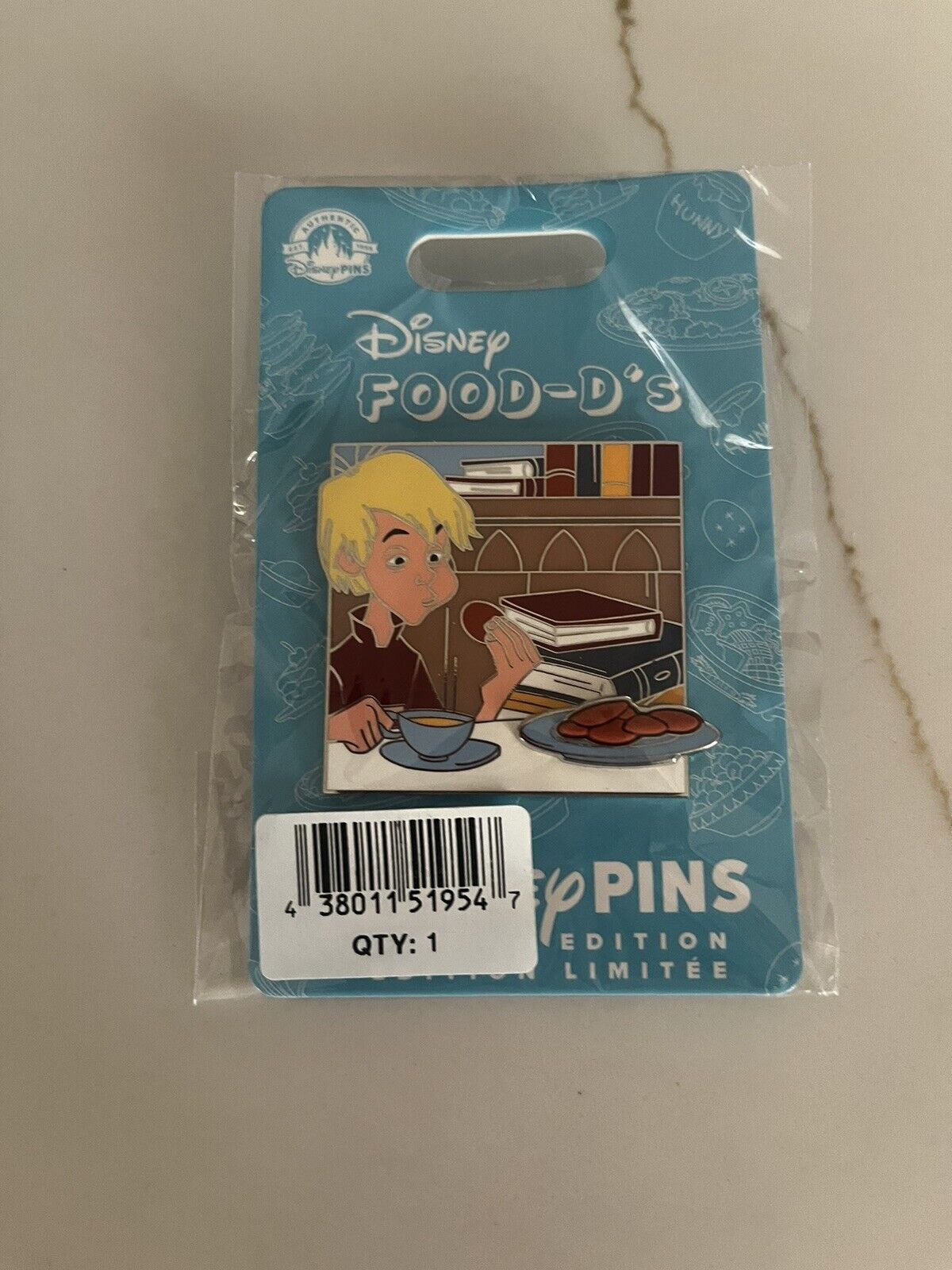 Disney Wart  Food-D \'s Pin - The Sword in The Stone - Limited Edition - New