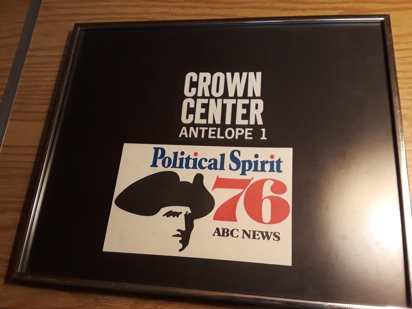Republican National Convention 1976 Kansas City Crown Center ABC News Sign