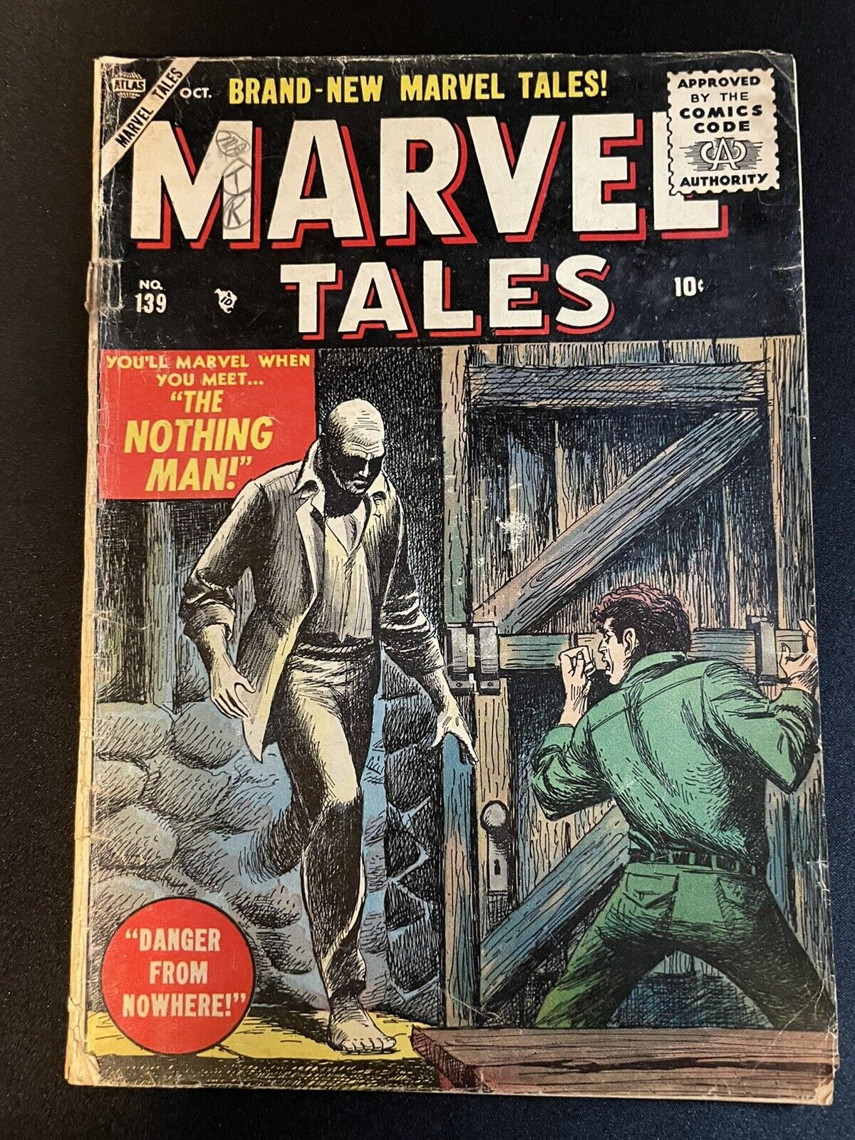 MARVEL TALES #139 Atlas Silver Age HORROR 1955 Pre Marvel