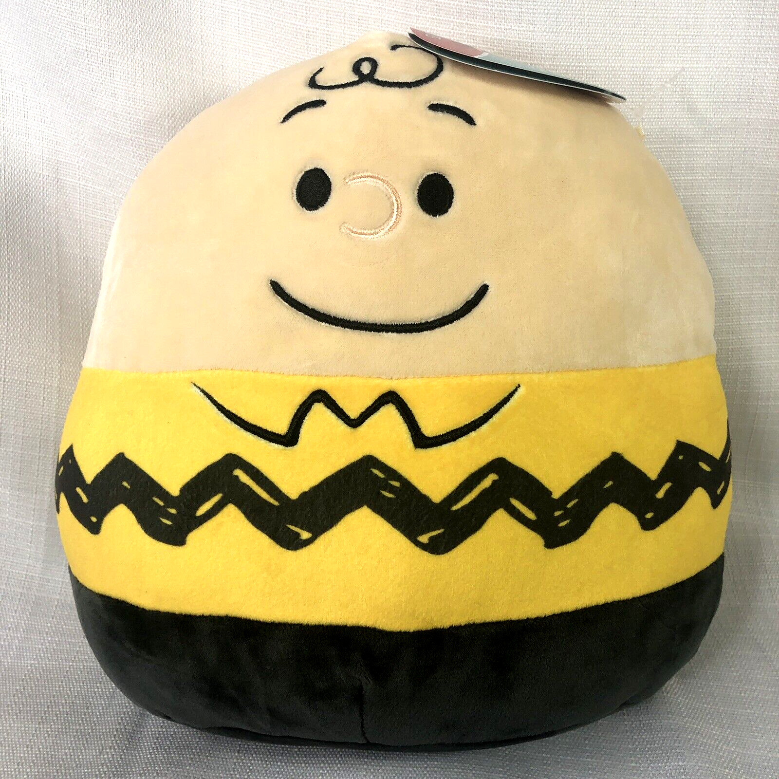 Squishmallows Peanuts Charlie Brown Charles Schulz 10” Plush NWT Good Grief