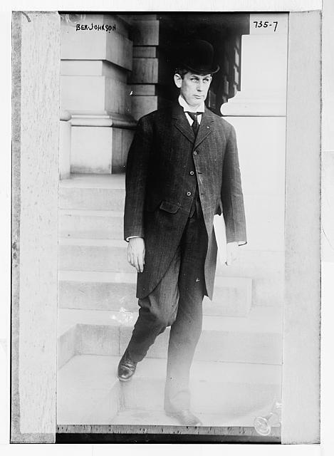Photo:Ben Johnson,1858-1950,American lawyer,politician,Democrat