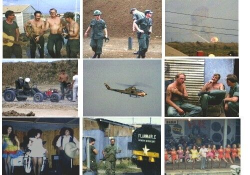 1971 Long Binh Vietnam War home movies DVD ammo dump explosion Go-Karts Bob Hope