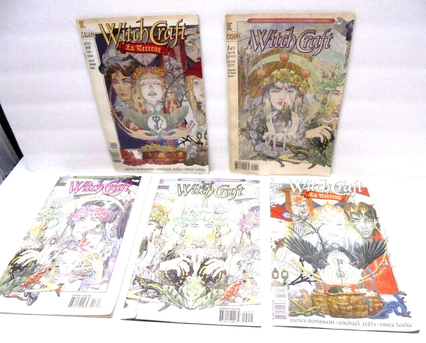 Witchcraft Comic Book DC Vertigo Lot 1990s 