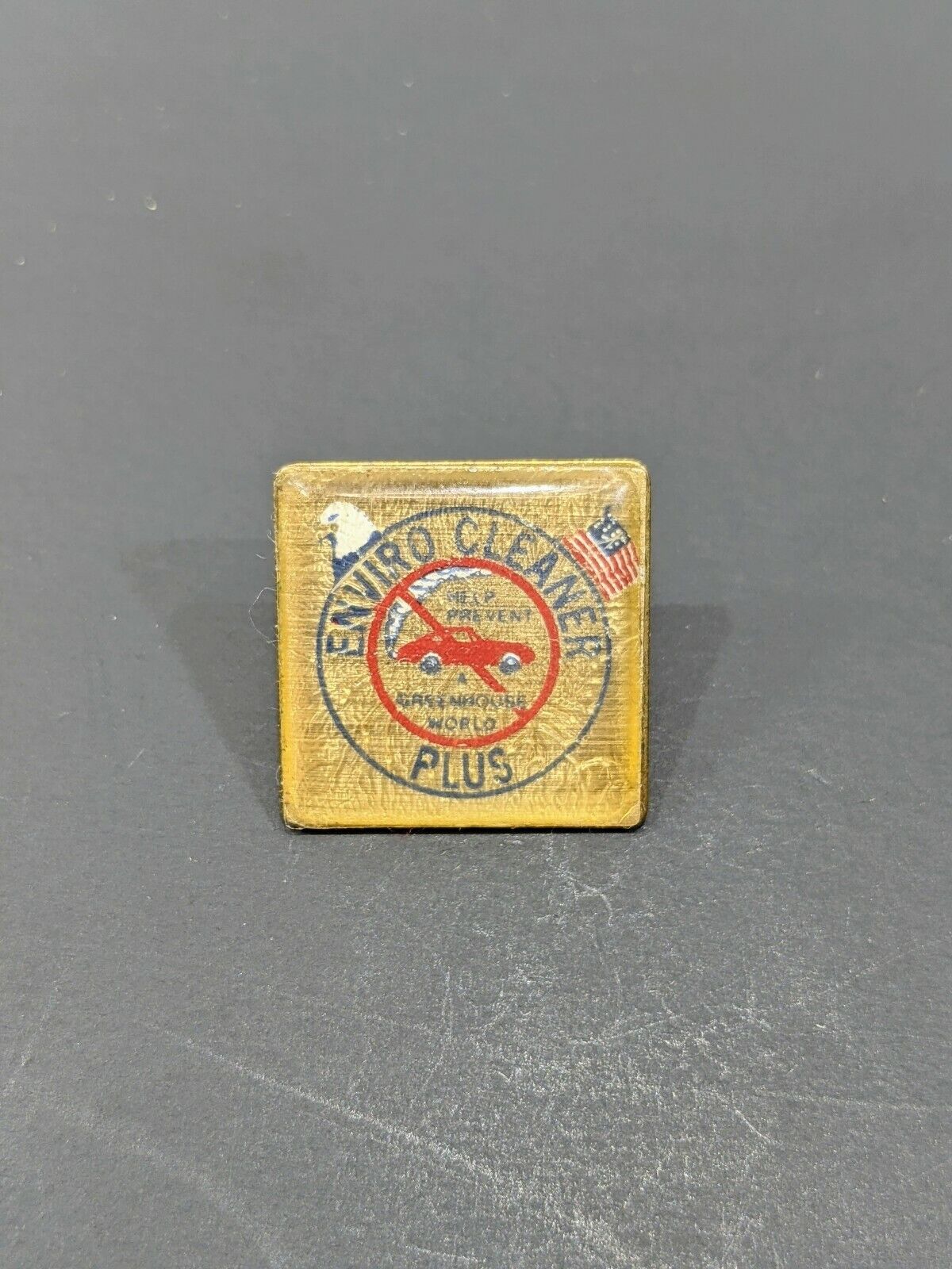 Enviro Cleaner Plus Environmental Activism Extremely Rare Vintage Trading Pin