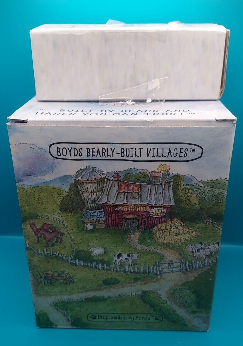 Boyds Bearly Built Villages TheBoydsenbeary Emporium Feed Store +3 Other Figures