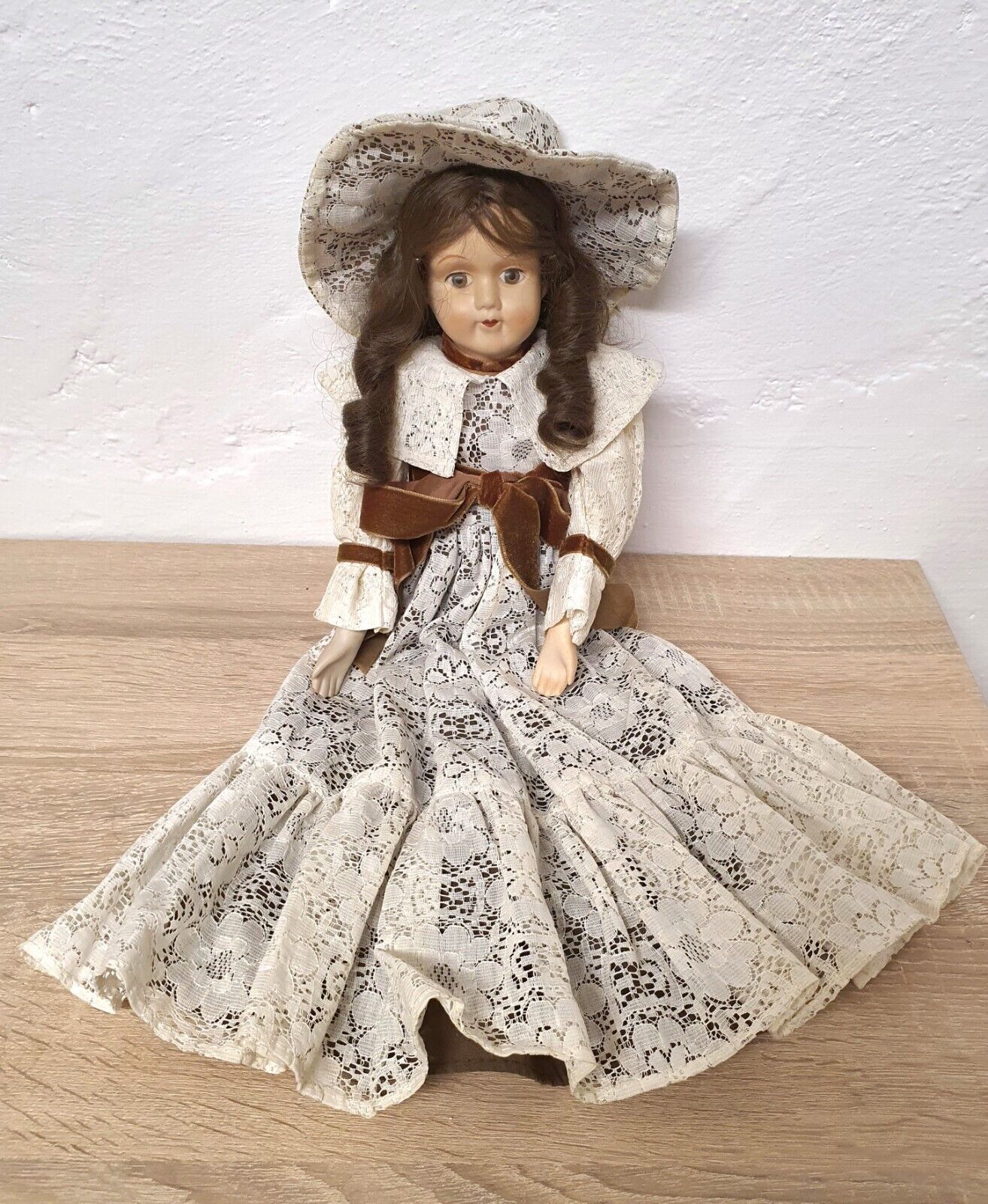 Artist doll porcelain doll 42 cm collector rarity vintage