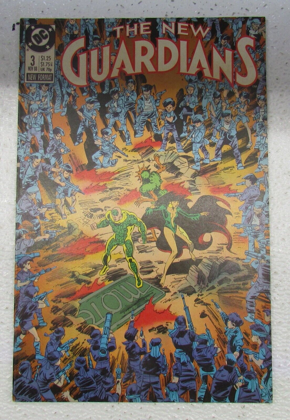 Vintage DC Comics November #3 The New Guardians Comic Book 1988